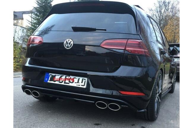 Sportauspuff Endschalldämpfer für VW Golf 7...