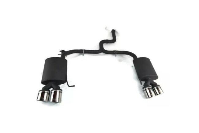 Sportauspuff Endschalldämpfer für VW Golf 7 Variant Facelift 2017-2020 Endrohre 95x65mm