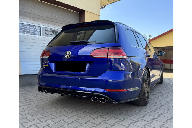 Sportauspuff Endschalldämpfer für VW Golf 7...
