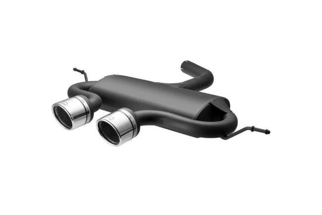 Sportauspuff und Heckdiffusor R20 Look für VW Golf 6...