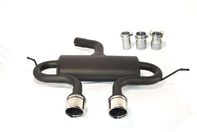 Sportauspuff und Heckdiffusor für Seat Leon Cupra oder FR 2005-2012 Endrohre 100mm