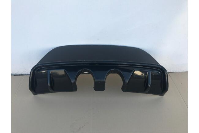 Maxton Design Heckdiffusor R32 Look für Seat Leon 2 (Typ 1P) Cupra Hochglanz schwarz