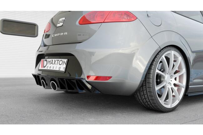 Maxton Design Heckdiffusor R-Look für Seat Leon 2...