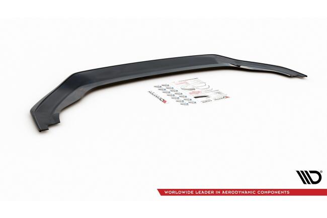 Maxton Design Frontlippe für VW Golf 7 GTI TCR Facelift ab 03/2017 Hochglanz schwarz