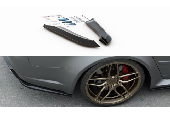 Maxton Design Diffusor Flaps V.2 für Audi RS4 B7...