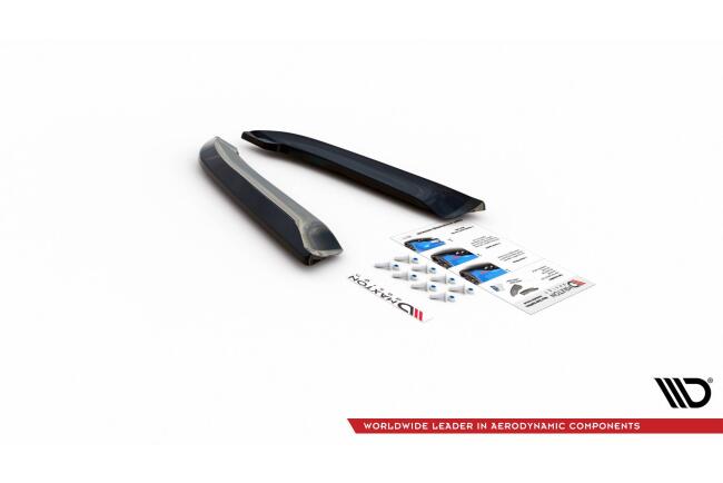 Maxton Design Diffusor Flaps V.2 für Audi RS4 B7 Hochglanz schwarz