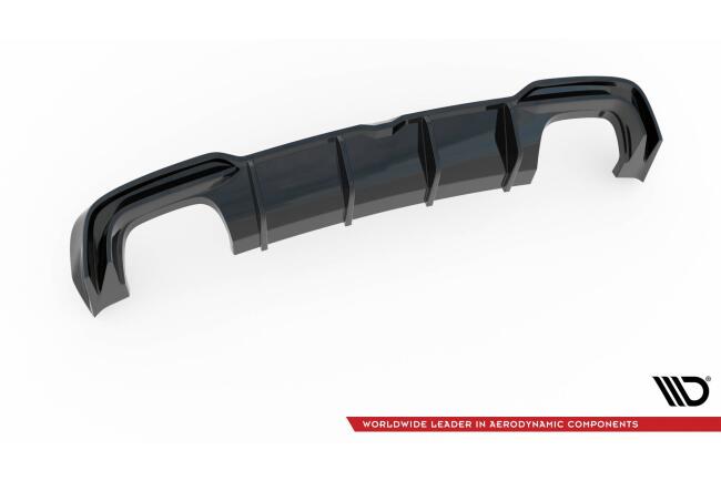 Maxton Design Heckdiffusor für Audi S3 8V Limousine Facelift Hochglanz schwarz