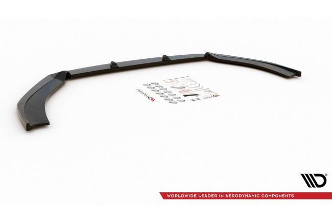 Maxton Design Frontlippe V.4 für Audi RS3 8V Sportback Facelift Hochglanz schwarz