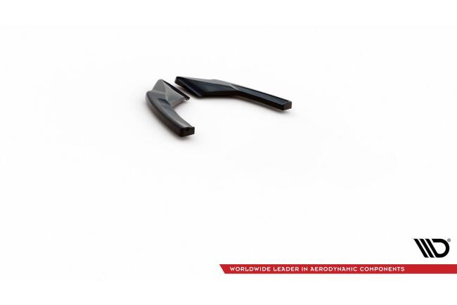 Maxton Design Diffusor Flaps für VW Golf 8 GTI / GTD Hochglanz schwarz