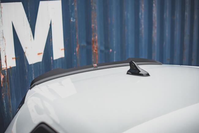 Maxton Design Spoiler Lippe V.1 für VW Golf 8 GTI / GTD und R (nicht performance) Hochglanz schwarz