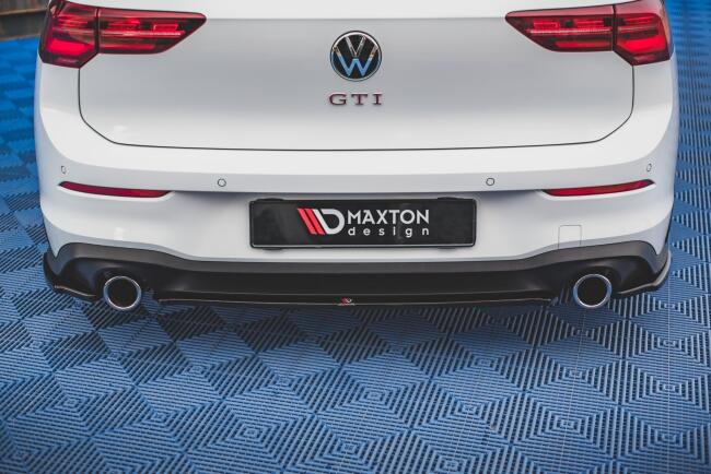 Maxton Design Heckdiffusor für VW Golf 8 GTI / GTD Hochglanz schwarz