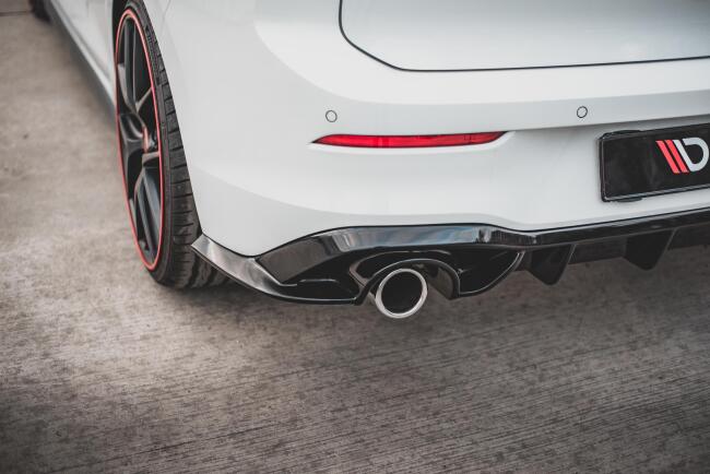 Maxton Design Heckdiffusor V.1 für VW Golf 8 GTI / GTD / GTE / R-Line Hochglanz schwarz