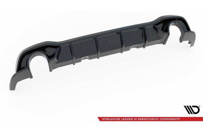 Maxton Design Heckdiffusor V.1 für VW Golf 8 GTI / GTD / GTE / R-Line Hochglanz schwarz
