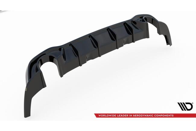 Maxton Design Heckdiffusor V.1 für VW Golf 8 GTI / GTD / GTE / R-Line Hochglanz schwarz