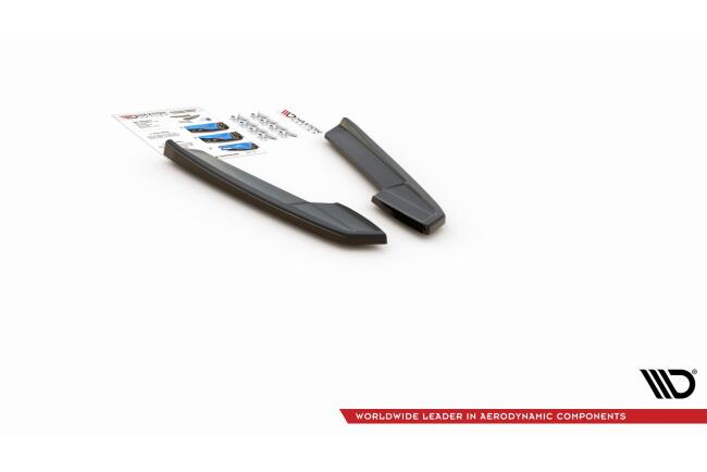 Maxton Design Diffusor Flaps V.1 für Audi RS6 / RS7 C8 Hochglanz schwarz