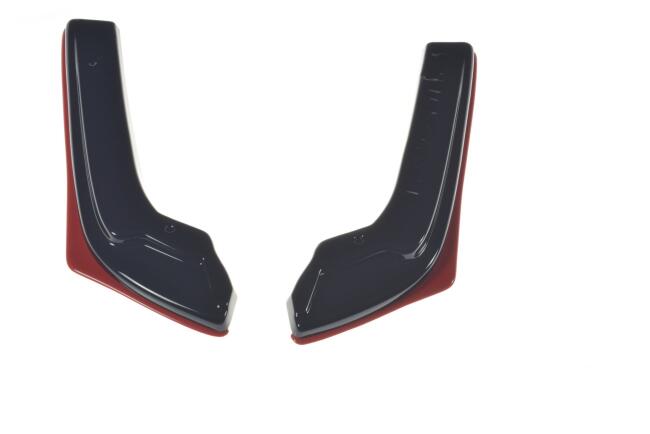 Maxton Design Diffusor Flaps V.2 für Subaru Impreza WRX STI 2014-2021 Hochglanz schwarz