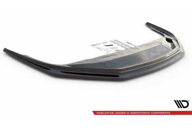 Maxton Design Frontlippe V.2 für Porsche 911 Carrera 991 Hochglanz schwarz