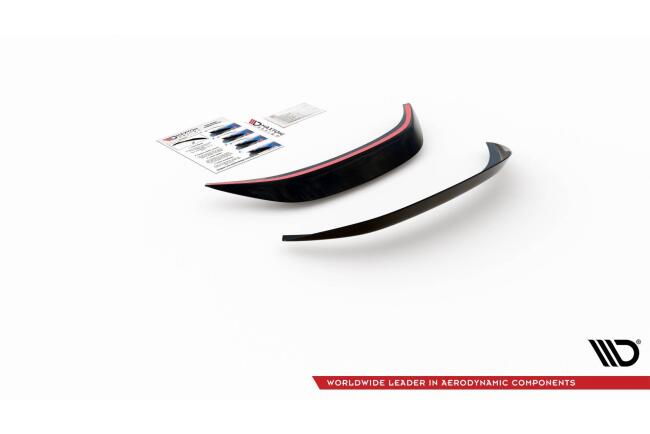 Maxton Design Heckspoiler Lippe für Paket BMW i8 Hochglanz schwarz