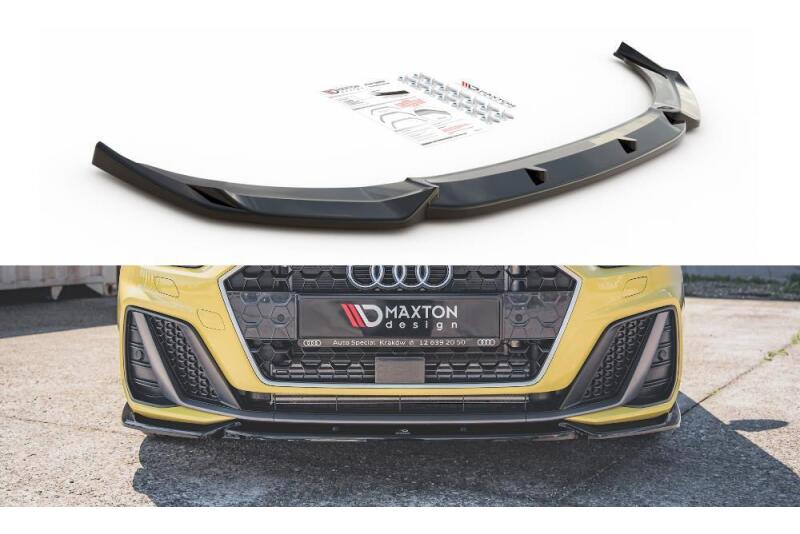 Maxton Design Frontlippe V.3 für Audi A1 GB S-Line Hochglanz schwarz