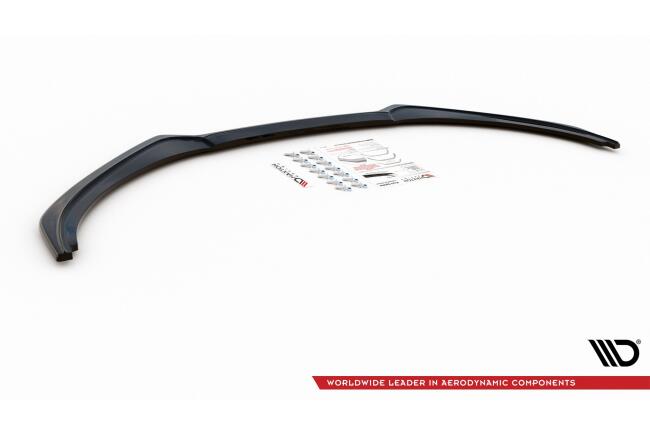 Maxton Design Frontlippe für Jaguar XJ X351 Facelift Hochglanz schwarz