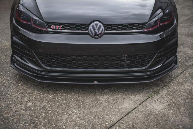 Maxton Design Racing Frontlippe für VW Golf 7 GTI TCR matt schwarz