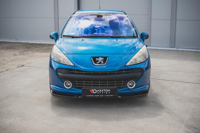 Maxton Design Frontlippe für Peugeot 207 Sport...