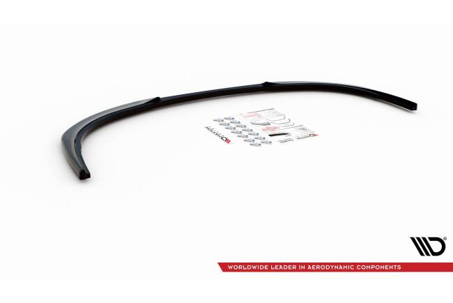 Maxton Design Frontlippe für Peugeot 207 Sport Hochglanz schwarz