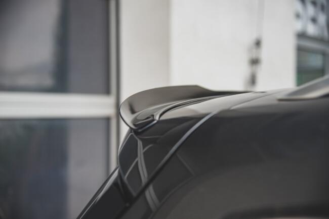 Maxton Design Heckspoiler Lippe für Ford S-Max Mk2 Facelift Hochglanz schwarz