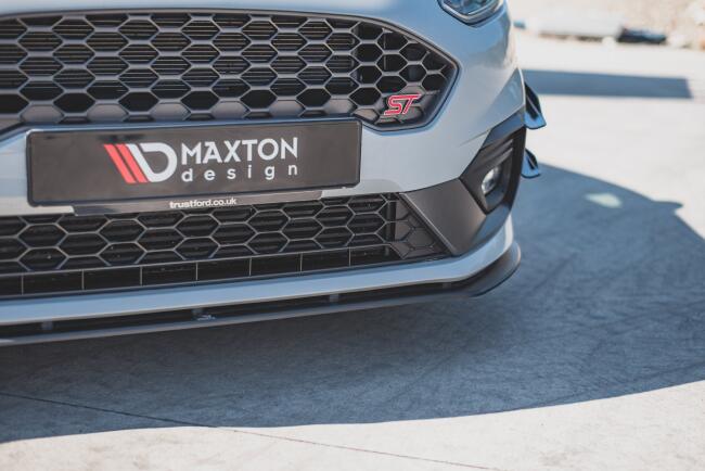 Maxton Design Street Pro Frontlippe für Ford Fiesta ST / ST-Line Mk8 schwarz