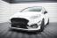 Maxton Design Street Pro Frontlippe für Ford Fiesta ST / ST-Line Mk8 schwarz + Glanz Flaps