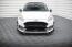 Maxton Design Street Pro Frontlippe für Ford Fiesta ST / ST-Line Mk8 schwarz + Glanz Flaps