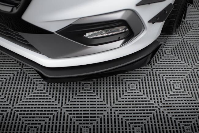 Maxton Design Street Pro Diffusor Flaps für Ford Fiesta ST / ST-Line Mk8 Hochglanz schwarz