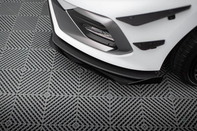 Maxton Design Street Pro Diffusor Flaps für Ford Fiesta ST / ST-Line Mk8 Hochglanz schwarz