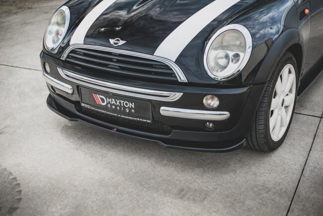 Maxton Design Frontlippe für Mini Cooper / One R50 Hochglanz schwarz