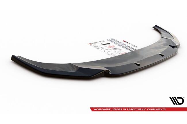 Maxton Design Frontlippe V.1 für Audi RSQ3 F3 Hochglanz schwarz