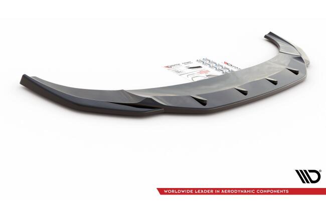 Maxton Design Frontlippe V.2 für Audi RSQ3 F3 Hochglanz schwarz