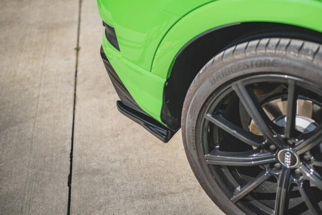 Maxton Design Diffusor Flaps für Audi RSQ3 F3 Hochglanz schwarz