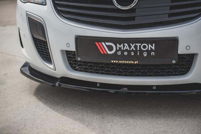 Maxton Design Frontlippe V.1 für Opel Insignia A OPC Facelift Hochglanz schwarz