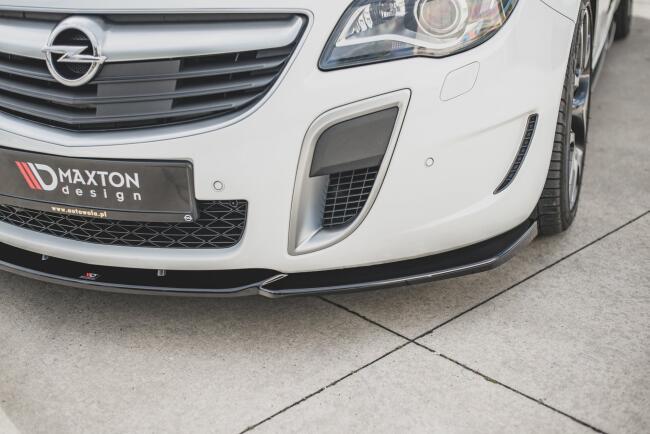 Maxton Design Frontlippe V.2 für Opel Insignia A OPC Facelift Hochglanz schwarz
