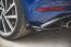 Maxton Design Street Pro Diffusor Flaps für VW Golf 7 R / R-Line / R-Line Facelift ab 03/2017 rot mit Hochglanz schwarzen Flaps