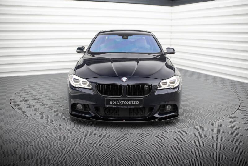 BMW 5er F10/F11 M Sport Stoßstangen-Lippe Vorne – Glanz Schwarz, ABS (2010-2016)