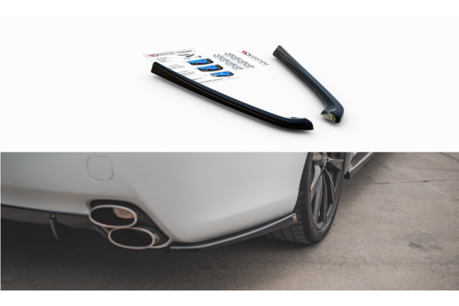 Maxton Design Diffusor Flaps für Lexus IS Facelift...