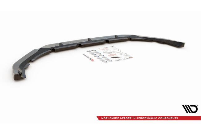 Maxton Design Frontlippe V.2 für Volvo S60 III R-Design Hochglanz schwarz