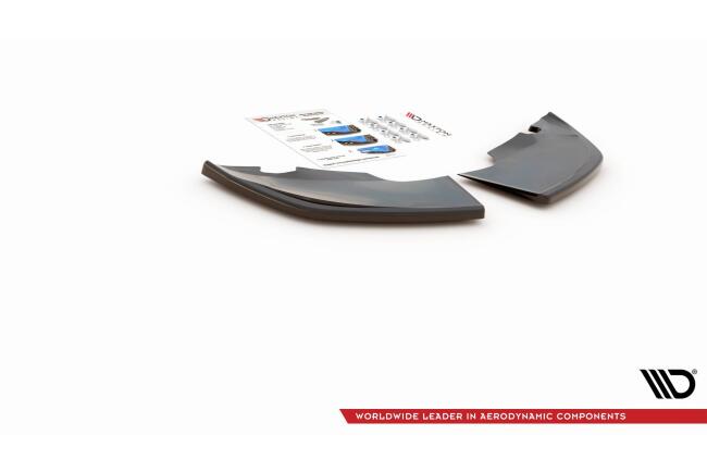 Maxton Design Diffusor Flaps für Skoda Kamiq Hochglanz schwarz