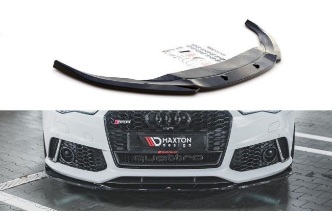 Maxton Design Frontlippe V.3 für Audi RS6 C7...