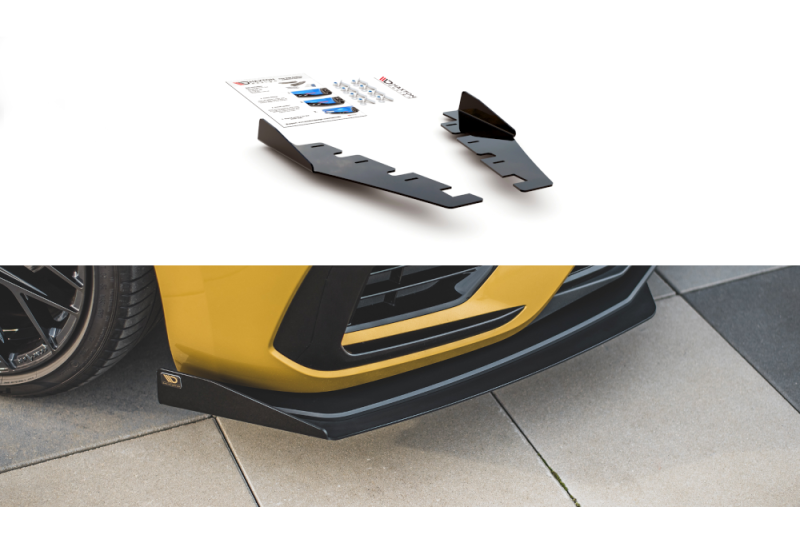Maxton Design Street Pro Diffusor Flaps für VW Arteon R-Line Hochglanz schwarz