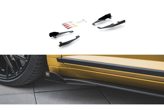 Maxton Design Schweller Flaps für VW Arteon R-Line...