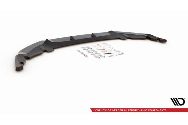 Maxton Design Frontlippe V.2 für Mini Countryman Mk2 F60 JCW Hochglanz schwarz