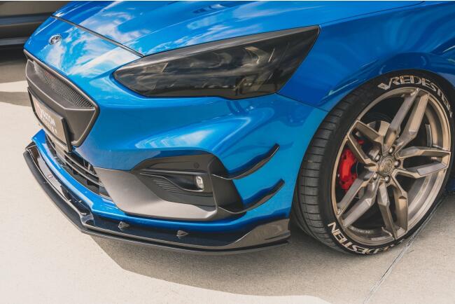 Maxton Design Street Pro Frontlippe für Ford Focus ST-Line Mk4 schwarz