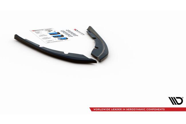 Maxton Design Diffusor Flaps V.1 für Peugeot 308 II SW Facelift Hochglanz schwarz